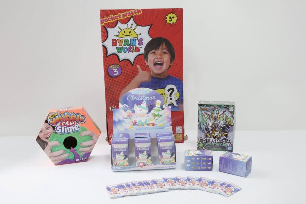 Printed packaging for toys, blind boxes and collectible products