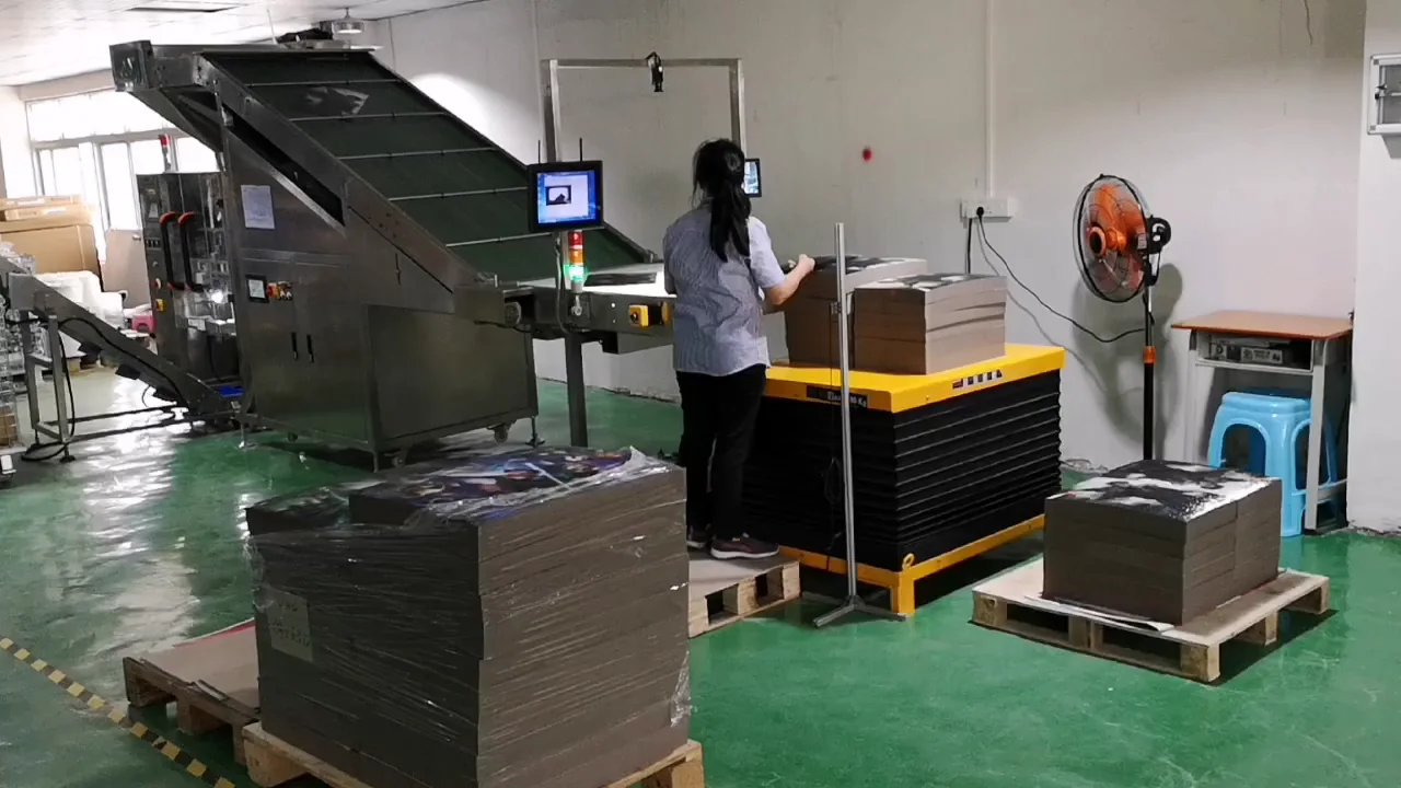 Automatic puzzle processing and packing equipment