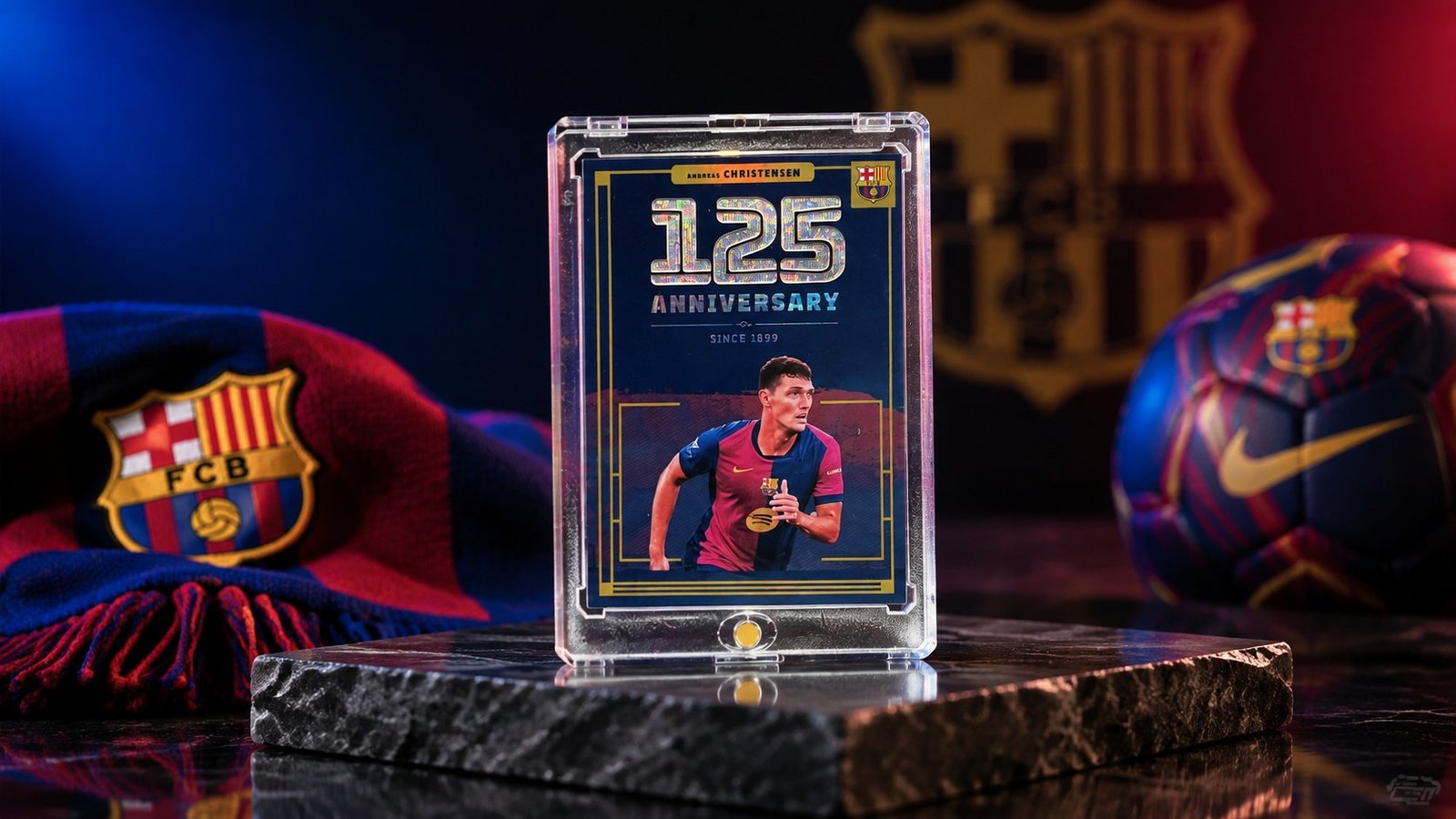 Custom Football Club Anniversary Holographic Trading Cards - product image 1